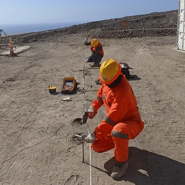Illustrative image of HVSR microtremor survey (Nakamura method) in Boise Idaho